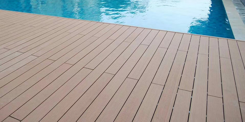 Decking de Wpc, cerca de Wpc